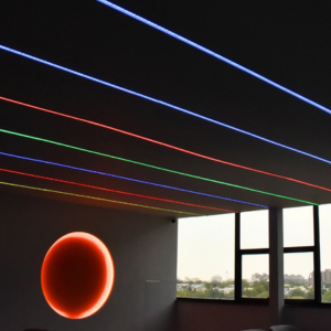 How do customizable smart lights help in transforming spaces according to our moods